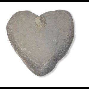 Small heart shaped pillow